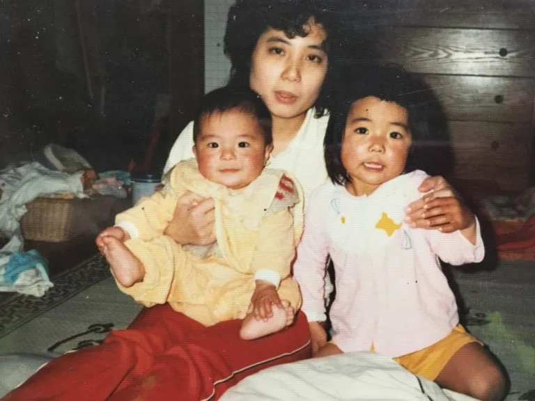 太宰府市で訪問リハビリマッサージをしている田上代表の幼少期の写真